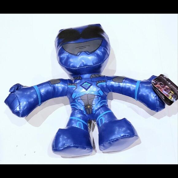 Toys | Power Rangers Saban Blue Ranger 8 Plush Doll Figure Just Play ...